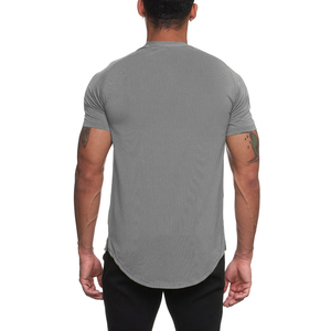 Muscle Guys New Fashion Fit Camiseta para correr para hombre Gimnasio Culturismo Fitness Ropa deportiva Verano Ropa de entrenamiento de secado rápido - Product Image 4