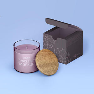 High Quality Custom Design Candle Gift Jar <b>Storage</b> Paper Board Box Packaging Luxury Foldable Candle Packaging Boxes - Product Image 2