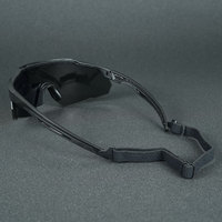 Lunettes de sport de sécurité ANSI Z87 UV400 avec verres interchangeables, monture TR90, en stock, vente en gros d'usine OEM, sans logo