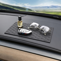 Tapis antidérapant pour tableau de bord de voiture, en PVC, résistant à la chaleur, avec coins de sécurité anti-choc, pour BMW Toyota Honda
