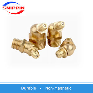 M6 M8 M10 M12 M14 M16 Messing Vet Zerk Nippel Koperen Olie Monddraad Recht 45 90 Graden Universeel Gewricht Vetpistool Nozzles - Product Image 4