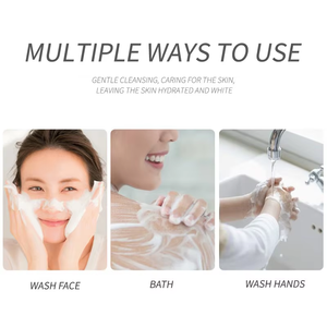 Long-Lasting Fragrance Anti-Acne Cross-Border Trade Gemstone Gold Foil 90g Handmade Solid <strong>Soap</strong> For Bath - Product Image 6