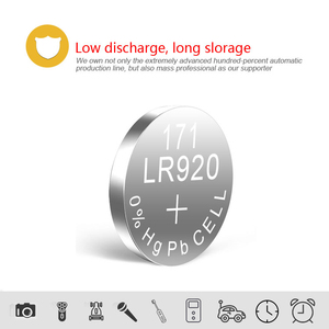 แบตเตอรี่กระดุมนาฬิกา รุ่นขายดี ไพรเมอร์ อัลคาไลน์ <span class=keywords><strong>Sr920sw</strong></span> Lr920 Ag6 370 1.55 โวลต์ 1.5V รุ่น <span class=keywords><strong>371</strong></span> - Product Image 6