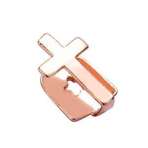 Vente flash Nouveau Grillz dentaire en <span class=keywords><strong>or</strong></span> à une seule croix pour <span class=keywords><strong>rappeur</strong></span>, pièce unique, dropshipping - Product Image 4