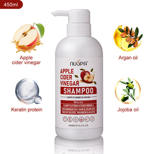 Shampooing <span class=keywords><strong>au</strong></span> <span class=keywords><strong>vinaigre</strong></span> <span class=keywords><strong>de</strong></span> <span class=keywords><strong>cidre</strong></span> <span class=keywords><strong>de</strong></span> pomme biologique NUSPA, nettoyage en profondeur, sans sulfate, pH 5,5 - Product Image 2