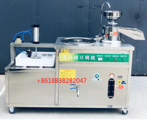 แก๊สเชิงพาณิชย์ถั่วเหลืองกดหม้อต้มนมเครื่องบดนมถั่วเหลืองบดเต้าหู้เครื่องทําอุปกรณ์เครื่องราคา - Product Image 6