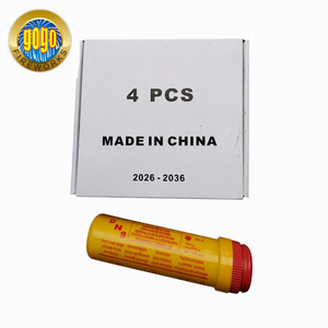 <span class=keywords><strong>Feux</strong></span> d'artifice en gros d'usine : Torche de signalisation manuelle rouge DNS BV006 pour détresse marine, signalisation de 60 à 90 secondes, torche de sauvetage à fumée - Product Image 1