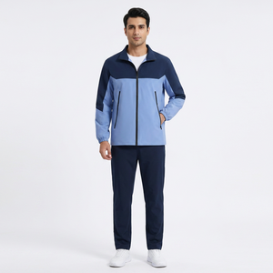 Chaqueta cortavientos ligera y elegante para hombre, abrigo de poliéster, logotipo, chaqueta informal cómoda para exteriores - Product Image 1