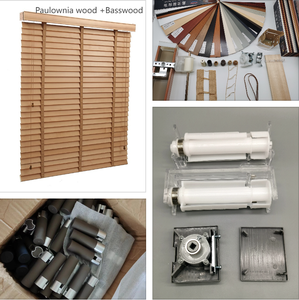 Composant de <span class=keywords><strong>store</strong></span> de fenêtre avec poids de cordon métallique Stores en <span class=keywords><strong>bois</strong></span> naturel par le fabricant de composants de stores - Product Image 6