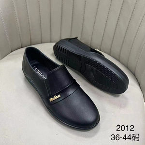 "2022 nouveau design les femmes de base casual mode <span class=keywords><strong>pas</strong></span> <span class=keywords><strong>cher</strong></span> PU supérieur sans lacet semelle intérieure souple chaussures plates" - Product Image 3