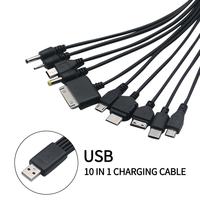 Kabel USB Multi-Fungsi dengan Konektor Micro USB & iPhone Kabel Pengisi Daya Universal untuk Pemutar MP3/MP4 Bahan PVC