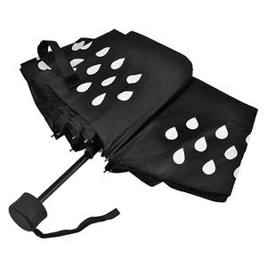 Promotion de la publicité en usine chinoise, soleil pluie en plein air, nouvelle <span class=keywords><strong>Invention</strong></span> cadeau couleur de l'eau changement magique 3 <span class=keywords><strong>parapluie</strong></span> manuel pliable - Product Image 2