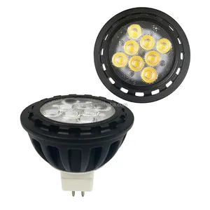 สปอตไลท์ Led ทรงกลม GU5.3แบบโมเดิร์นมินิทนความร้อนในร่มสปอตไลท์ Led ลูเมนสูง10W Gu5.3 MR16สปอตไลท์ Led สำหรับบ้าน