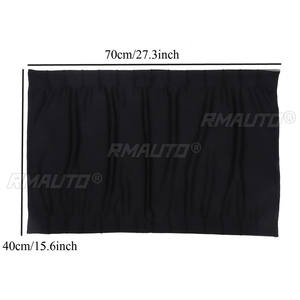 Juego de 2 Cortinas Protectoras para Auto, Color Negro, Anti-UV, Parasol para Ventana Lateral, Cubierta de Malla, Protector para el Interior del Vehículo - Product Image 5