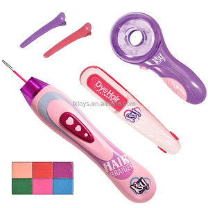 Lucky Toys 3 en 1 Outils automatiques de tressage de cheveux DIY, kit de fabrication de bijoux, perles, artisanat, coloration des cheveux pour filles - Product Image 1
