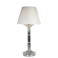 Lampe de table en cristal pour chambre à coucher, style moderne et concis, lampe en verre, vente en gros d'usine, lampe en cristal de haute qualité