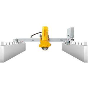 Sierra hidráulica de puente para PLC 400/600, máquina de corte de piedra con tamaño máximo de corte de 3200x2000 mm, potencia de 18.5 kW, 380 V/50 Hz - Product Image 3