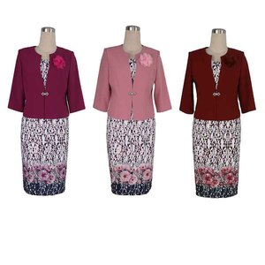 Robe de costume moulante grande taille pour femme, style professionnel, directement de l'usine, idéale pour la vie quotidienne - Product Image 1