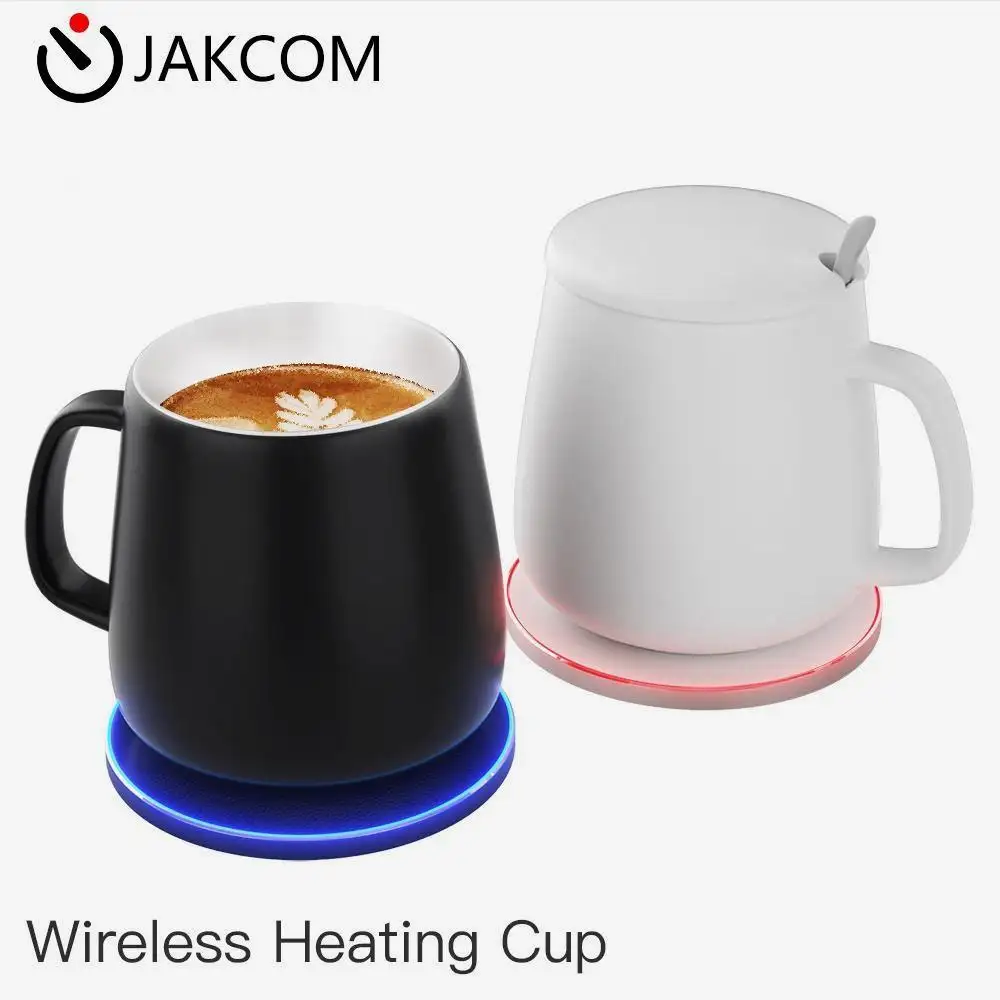 JAKCOMHC2ワイヤレスヒーティングカップオブコーヒーティーセットライクラビックティーとコーヒーセットボトムディスペンシングティーポットターキッシュダブル