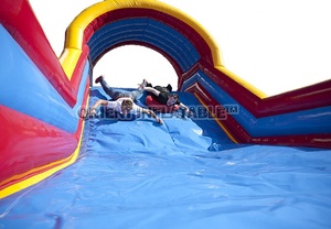 Glissière gonflable de glissement de course de baignoire <span class=keywords><strong>d</strong></span>'<span class=keywords><strong>eau</strong></span> <span class=keywords><strong>d</strong></span>'arrière-cour <span class=keywords><strong>d</strong></span>'Orient Inflatables avec le cercle de éclaboussure de piscine coulissant à vendre - Product Image 5