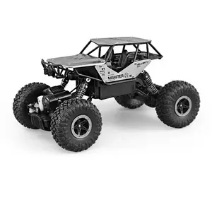 Rock crawler 4WD rc-Coche de juguete de metal fundido a presión, coches de control remoto grandes, vehículo todoterreno