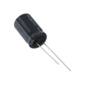 ตัวเก็บประจุเรเดียล2200 uF 20% 2200 uF ฝาครอบ10YXG2200MEFC12.5X20สารส้ม10V - Product Image 1
