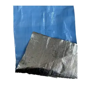 medium duty metal roof wall blue sarking roof insulation 135mm*60m silver warp one roll