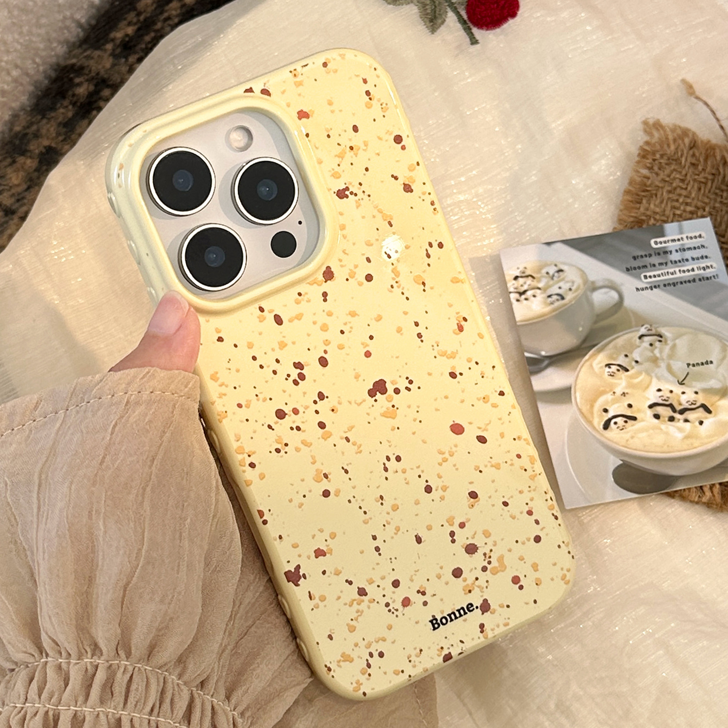 Lemon Yellow, Sweet Orange Ink Splash