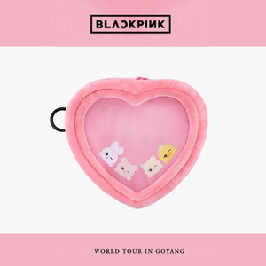Bolsa de Almacenamiento Oficial KPOP BLACK PINK DEADLINETOUR CHARACTER POUCH, Bolsa de Colección con Diseño del Grupo Femenino Coreano, Regalo para Fans - Product Image 6