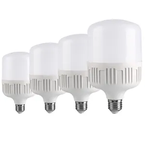 مصباح LED على شكل حرف T مبيعات رائجة أكواب ألومنيوم + بلاستيك مصابيح منزلية مصباح LED مصباح 25 وات، مصباح T E27، مصباح منزلي