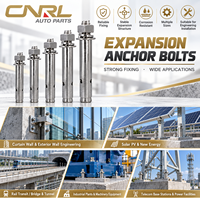 RuiLi GB/T 22795-2008 Cheville d'expansion à manchon pour béton en acier inoxydable 201 304 M6-M16 Fixations Vente en gros Usine