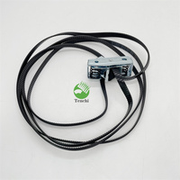 Nouvelle courroie de chariot de traceur d'origine avec tendeur pour pièces d'imprimante HP Designjet T920 T930 T1500 T1530 T1600 T2500 T2530 T3500
