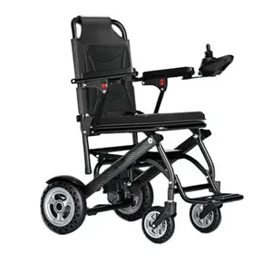 超轻型电动轮椅9.8公斤铝合金折叠轮椅20 Ah电池