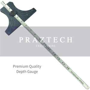 Jauge de profondeur en acier inoxydable de 0 à 150 mm (0 à 6 pouces) pour les mesures métriques et impériales - Product Image 6