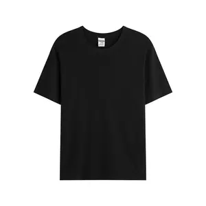 Oversized cotton custom men's polo printed T-shirt men's T-shirt blank T-shirt wholesale