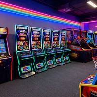 MAKER High Quality 43 Inch Metal Arcade Skill Game Machine Cabinet for Multi Game Board Fusion Series for Bar Amusement Center