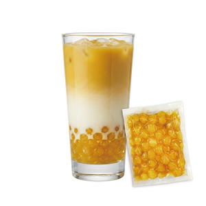 Perlas de Boba de Maracuyá Exótico de Textura Masticable a Base de Plantas, las Más Valoradas, 50g, para Venta en Línea, Aditivos para Postres Masticables y Té de Burbujas - Product Image 2