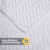 Parure de lit de luxe légère en gros, couvre-lit blanc pour toutes les saisons, couette décorative