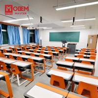 MINYI LOOP Bureau individuel de haute qualité au design élégant pour étudiants universitaires, salle de classe, mobilier scolaire