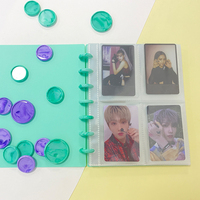 Anneaux de reliure RINGNOTE 38 mm en plastique marbré, 1,5 pouce, lot de 1000, pour carnets et agendas à reliure disque