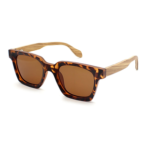 <span class=keywords><strong>2025</strong></span> kacamata hitam Pria Wanita kayu ramah lingkungan bingkai persegi antik penjualan laris kacamata hitam terpolarisasi Uv400 bambu kustom - Product Image 2