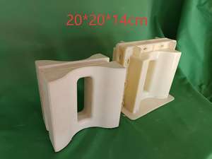 New Reazone RZR Double-Sided Concrete Hollow <b>Brick</b> Mold 20x20cm ABS Plastic Strong Strength Reusable <b>for</b> Garden Landscape <b>Walls</b> - Product Image 3