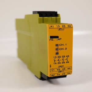 รีเลย์นิรภัยแบบขยายสัญญาณ Mushroom Pze X4p 24 Vdc 4n/o รุ่น 777585 สำหรับ PLC คอนโทรลเลอร์ ระบบอัตโนมัติอุตสาหกรรม PLC PAC - Product Image 1