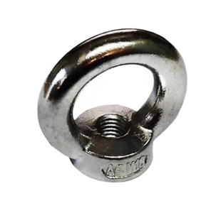 304 Écrou d'oeil de levage en acier de carton Écrou d'oeil de levage de Style allemand, levage d'élingue d'anneau M3 <span class=keywords><strong>M48</strong></span>, écrou d'oeil de levage de Style japonais - Product Image 1