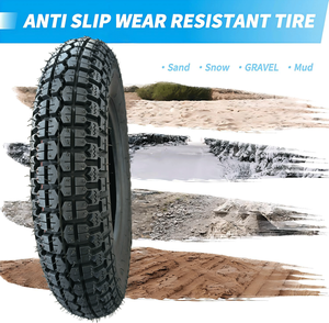 Pneus de moto sur mesure 350-8 T65 à bande de roulement diagonale, pneus de rallye à stabilité latérale pour les voyages en safari et les expéditions en zone aride. - Product Image 3