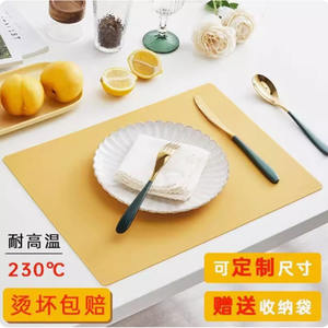 Napperon en silicone 30x40cm, tapis de cuisson carré isolant thermiquement de qualité alimentaire pour enfants et adultes - Product Image 5