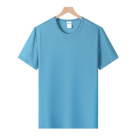T-shirt de sport unisexe à manches courtes en polyester tricoté solide de haute qualité, séchage rapide, pour fitness, course à pied et entraînement en salle de sport