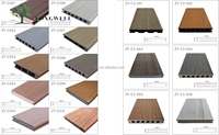 Panneau de terrasse en WPC de style traditionnel revêtement de sol en grain de bois ignifuge étanche anti-dérapant écologique clic installer panneau de pont pour