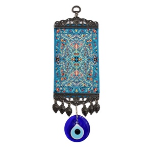 Decoración de Pared de 10 cm con Patrón de Alfombra Turca Tejida y Ojo Turco - Product Image 1