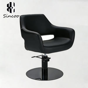 Factory Comfortable Attractive Design Hair Salon Furniture Set Metal Barber Chair Shampoo Chair Hairdressing Mirror Tool Cart - Product Image 3